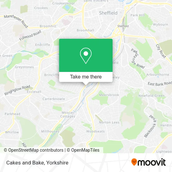 Cakes and Bake map