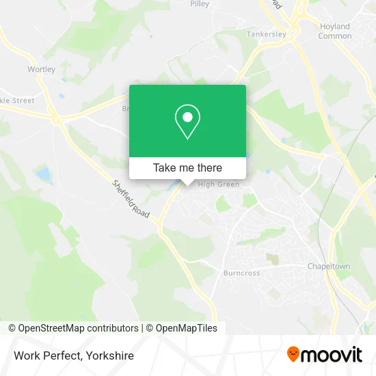 Work Perfect map