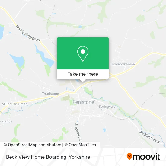 Beck View Home Boarding map