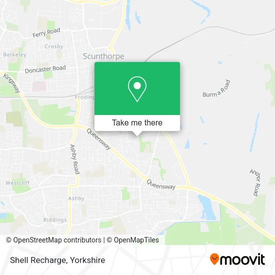 Shell Recharge map