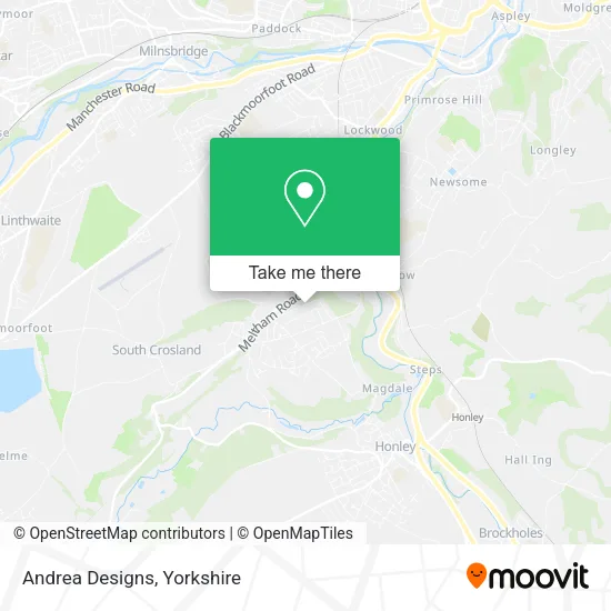 Andrea Designs map