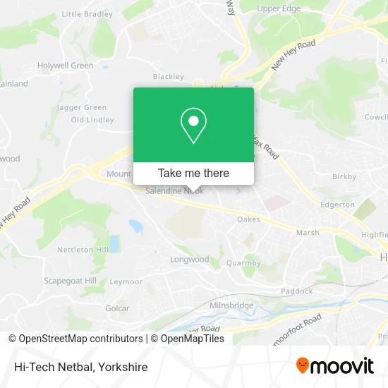 Hi-Tech Netbal map