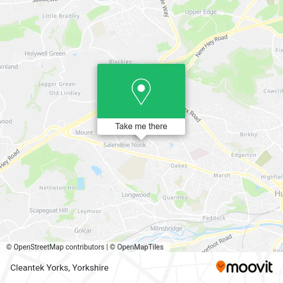 Cleantek Yorks map