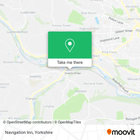 Navigation Inn map