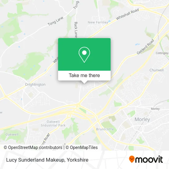 Lucy Sunderland Makeup map