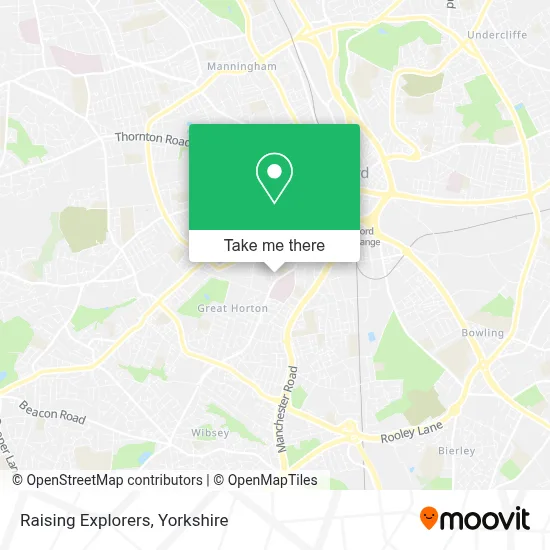 Raising Explorers map