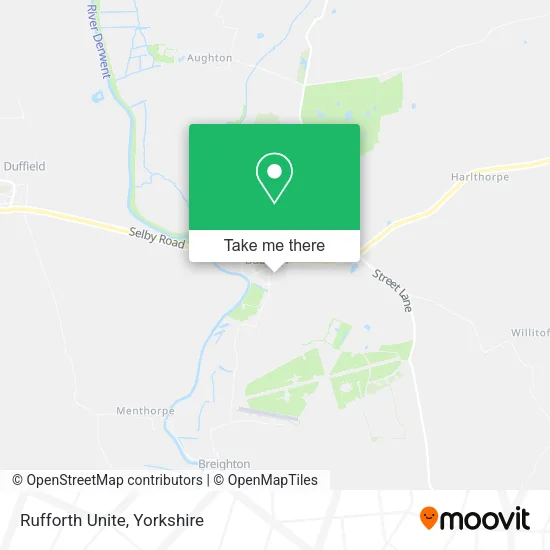 Rufforth Unite map