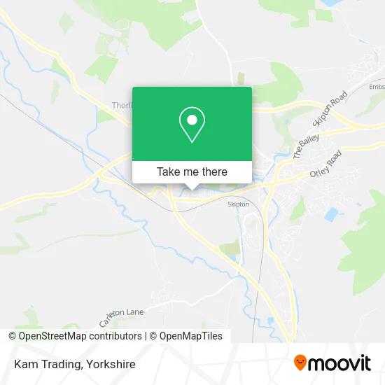 Kam Trading map