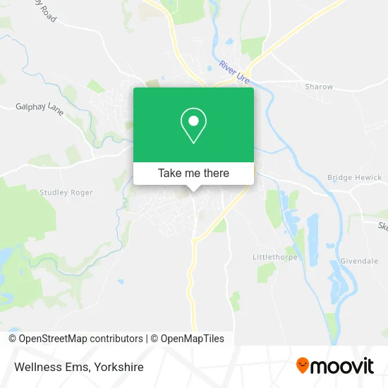 Wellness Ems map