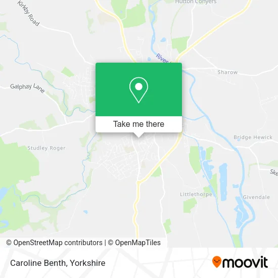 Caroline Benth map