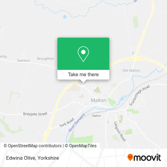 Edwina Olive map
