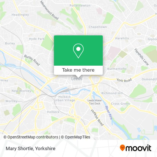 Mary Shortle map