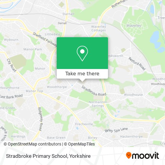 Stradbroke Primary School map