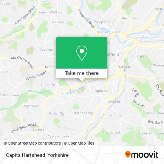 Capita Hartshead map