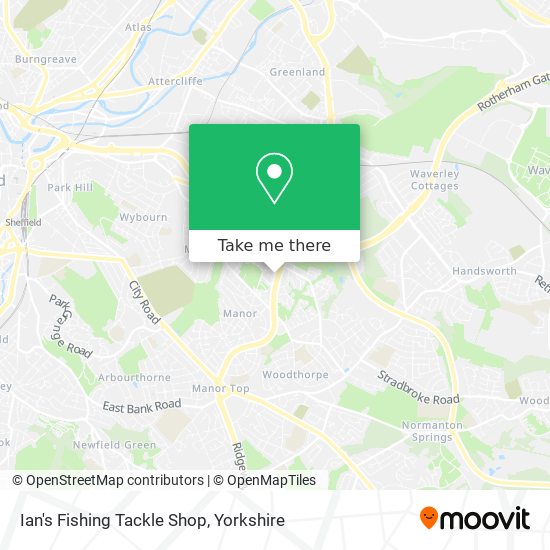 Ian's Fishing Tackle Shop map