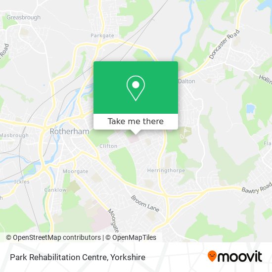 Park Rehabilitation Centre map