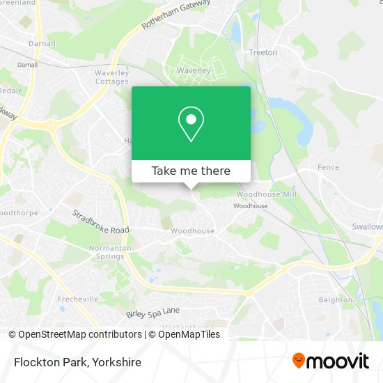 Flockton Park map