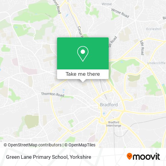 Green Lane Primary School map