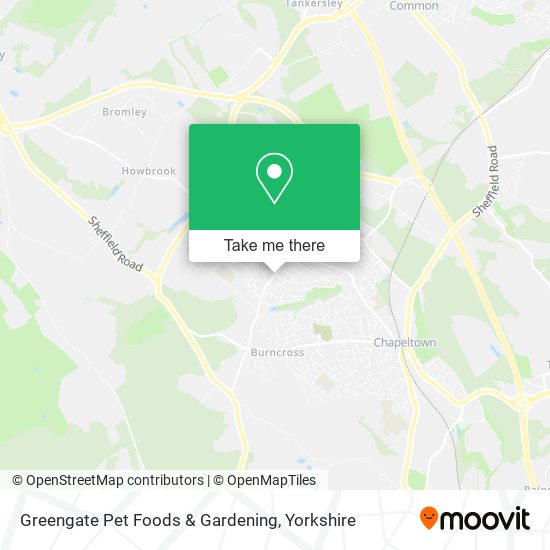 Greengate Pet Foods & Gardening map