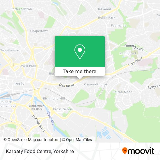 Karpaty Food Centre map