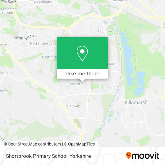 Shortbrook Primary School map