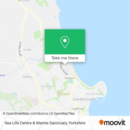 Sea Life Centre & Marine Sanctuary map