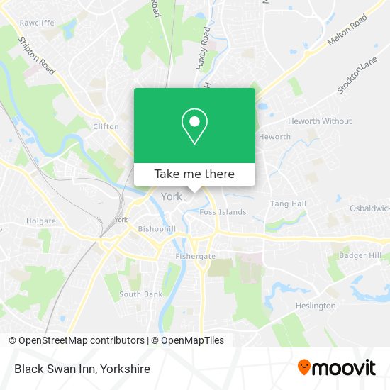 Black Swan Inn map