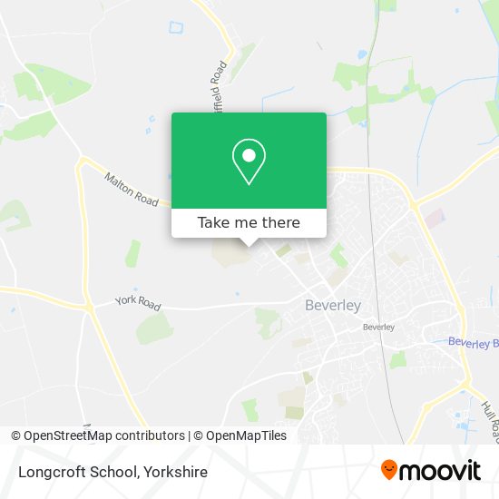 Longcroft School map