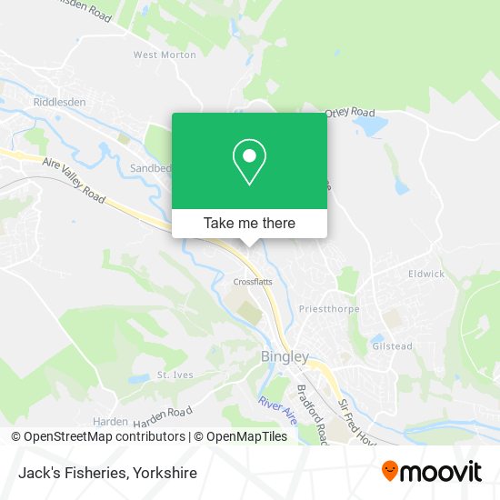 Jack's Fisheries map