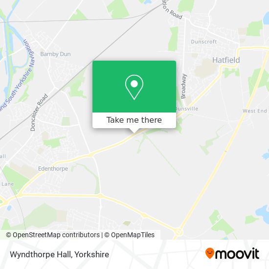 Wyndthorpe Hall map