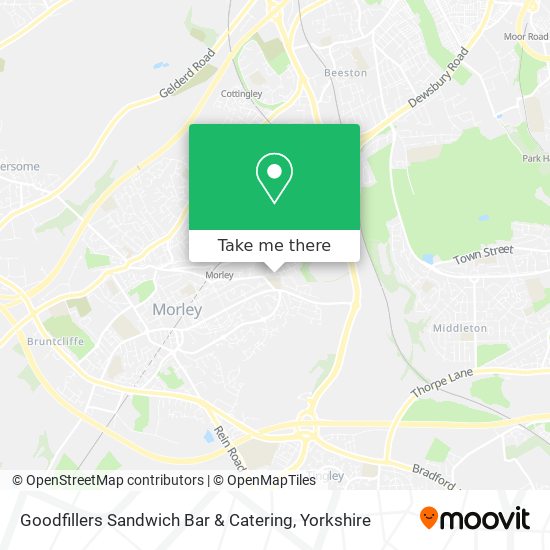 Goodfillers Sandwich Bar & Catering map