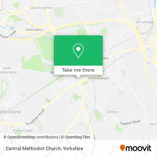 Central Methodist Church map