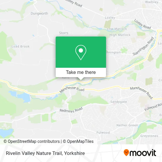 Rivelin Valley Nature Trail map