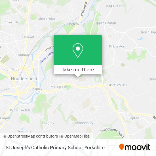 St Joseph's Catholic Primary School map