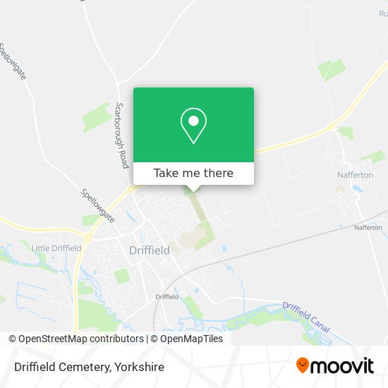 Driffield Cemetery map
