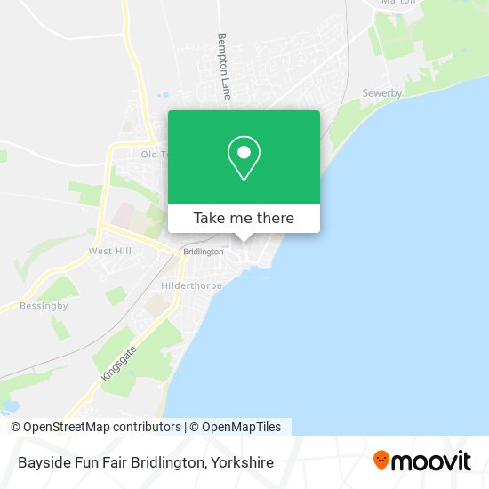 Bayside Fun Fair Bridlington map
