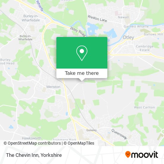 The Chevin Inn map