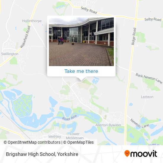 Brigshaw High School map