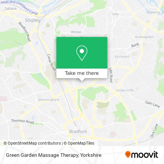 Green Garden Massage Therapy map