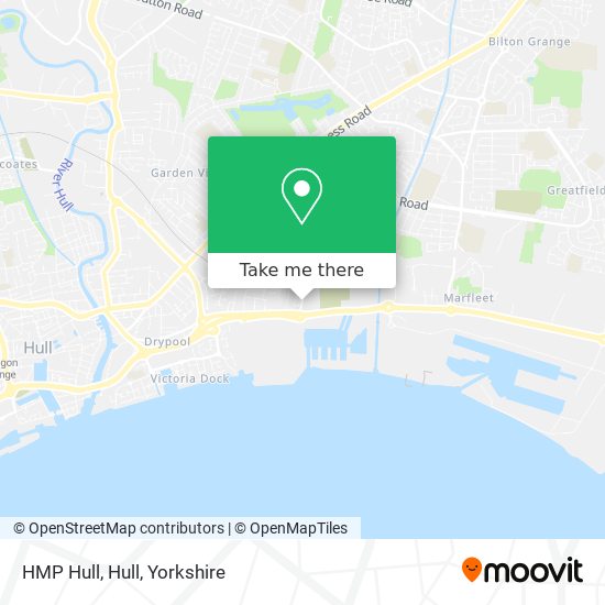 HMP Hull, Hull map