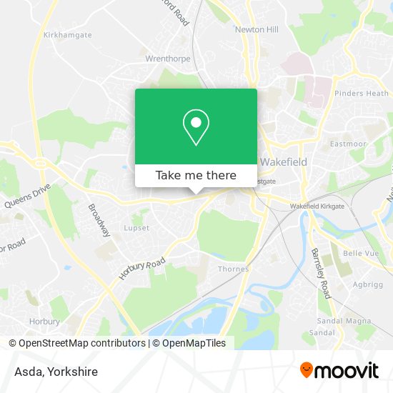 Asda map