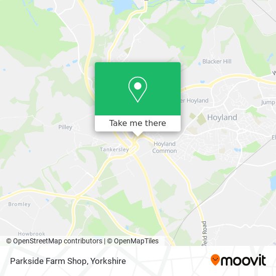 Parkside Farm Shop map