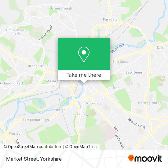 Market Street map