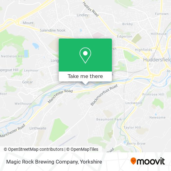 Magic Rock Brewing Company map