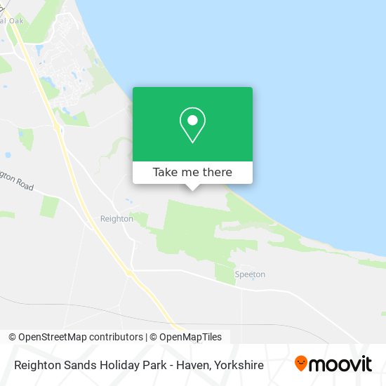 Reighton Sands Holiday Park - Haven map