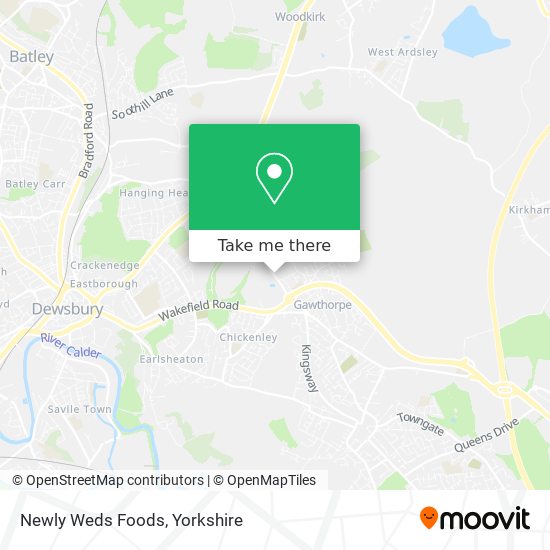 Newly Weds Foods map