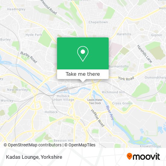 Kadas Lounge map