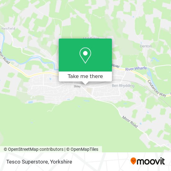 Tesco Superstore map