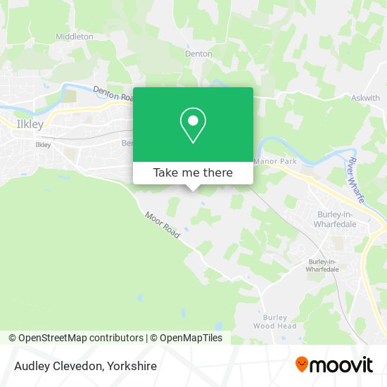 Audley Clevedon map