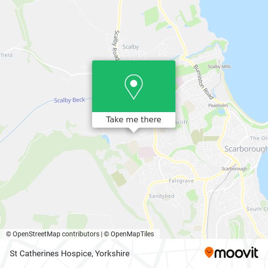 St Catherines Hospice map